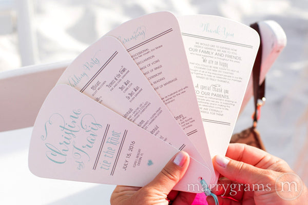 wedding programs