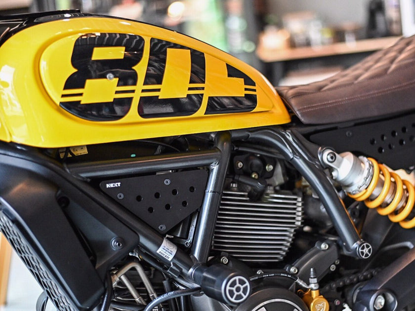 ducati scrambler side frame covers