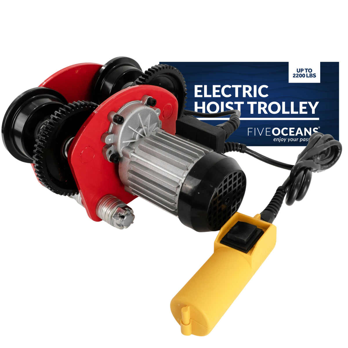 2,200-Lb Electric Trolley Capacity 