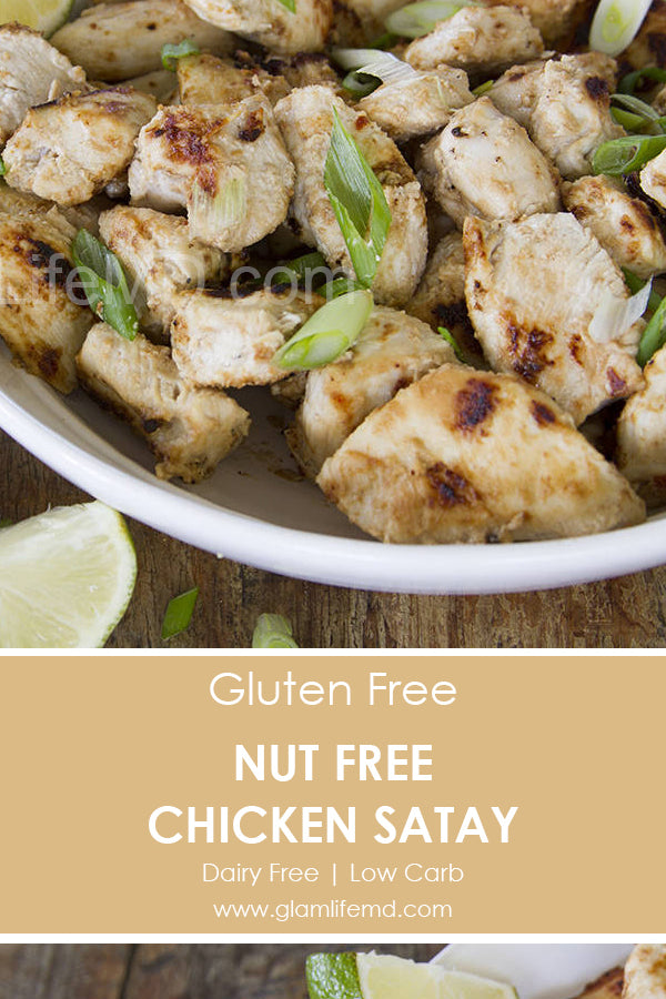 Nut Free Chicken Satay | Easy Lunch Recipes