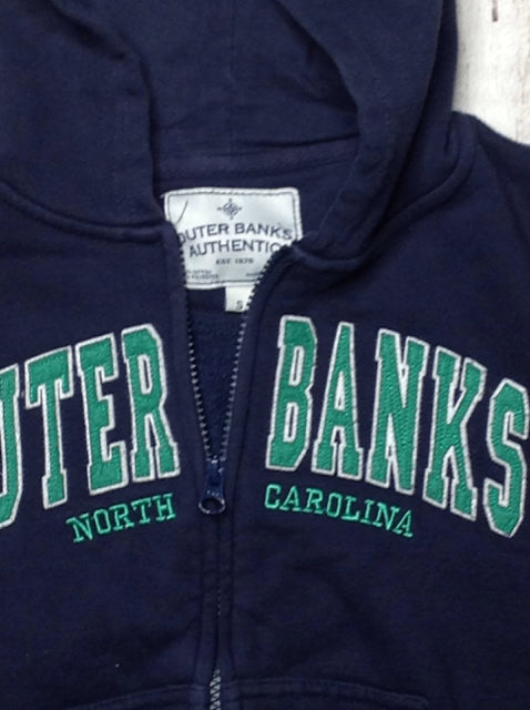 outer banks zip up hoodie