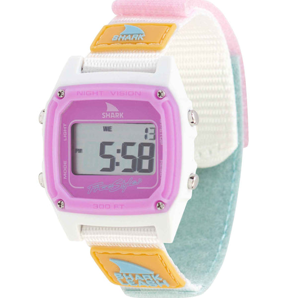 Shark Leash by Freestyle | Original 80’s Style Velcro Band Surf Watch