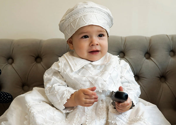 baby boy mexican baptism outfit