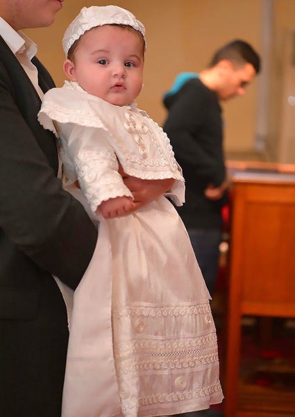 pope baptism outfit