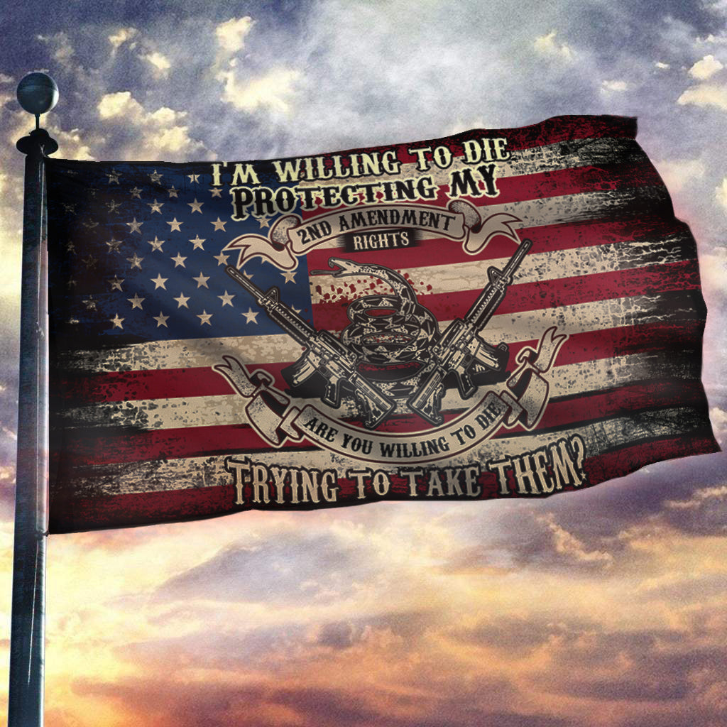 Defend the Second 2nd Amendment 2-Pack Flag Bundle B – Respect The Look