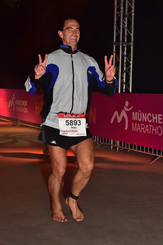 Alex Kiesow Barfuß Marathon
