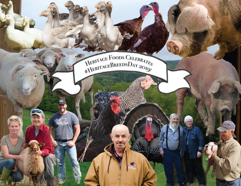 Heritage Breeds Week Collage