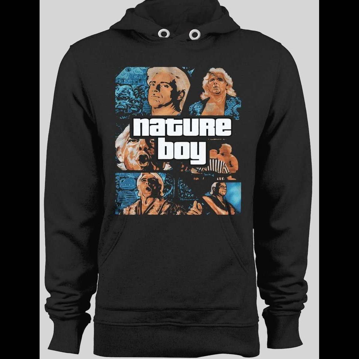 THE NATURE BOY RIC FLAIR WINTER HOODIE | 80's, 90's to Today Quality Artistic Graphic ...