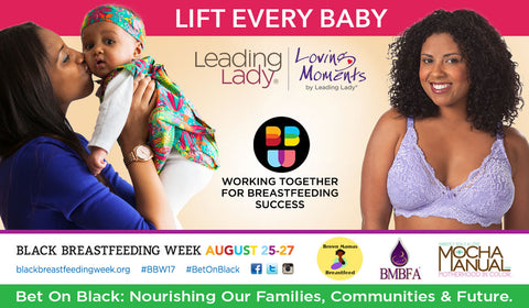 Leading Lady and Loving Moments Support Black Breastfeeding Week to Help Nourish Families, Communities and Futures