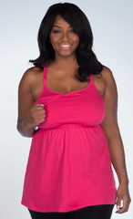 3 Pack Lace Back Maternity & Nursing Tank | 4049-3Pack