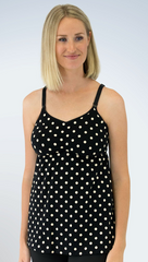 2-Pack Shirred-Front Comfort Nursing Tank | 4031-2pk