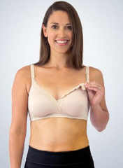 The Veronica silky lace nursing bra 4006