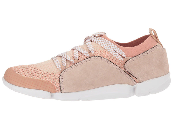 Women's Shoes Clarks Tri Amelia Casual Athletic Sneakers 31094 Pink Combi *New*