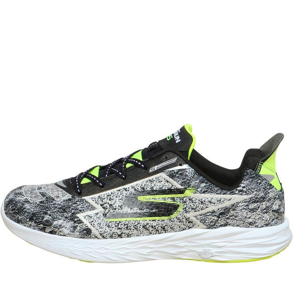 skechers go run 5 white