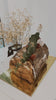 Chocolate Yuzu Log Cake