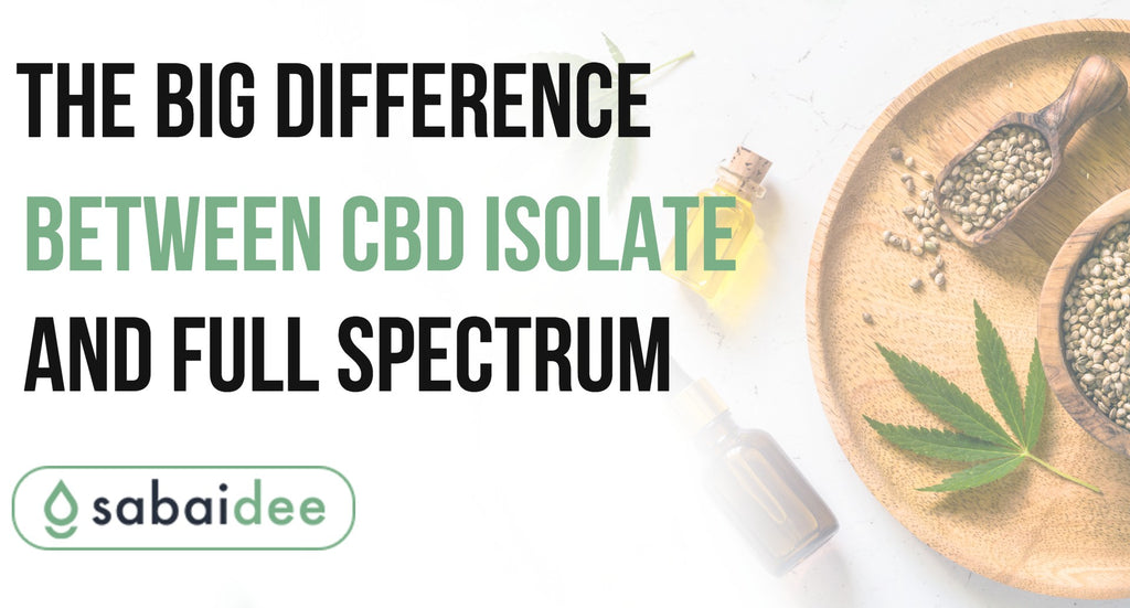 Difference Between CBD Isolate and Full Spectrum