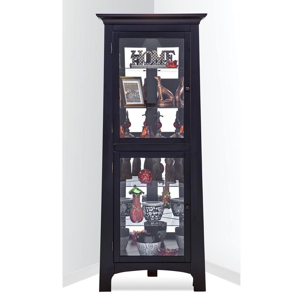 Philip Reinisch Power Cabinet Lancaster I Corner Curio Cabinet In