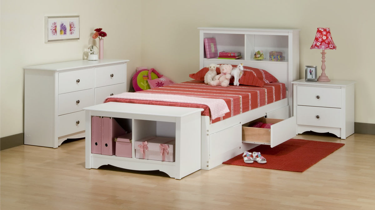 White Monterey Children S 6 Drawer Dresser