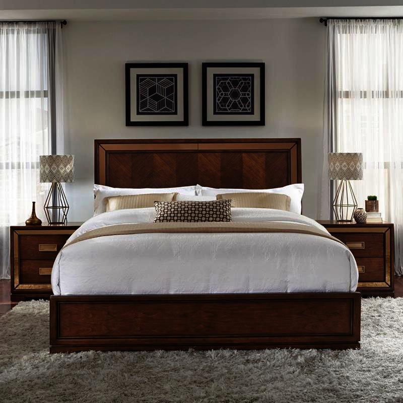 Pulaski Chrystelle 3 Piece Platform Bedroom Set