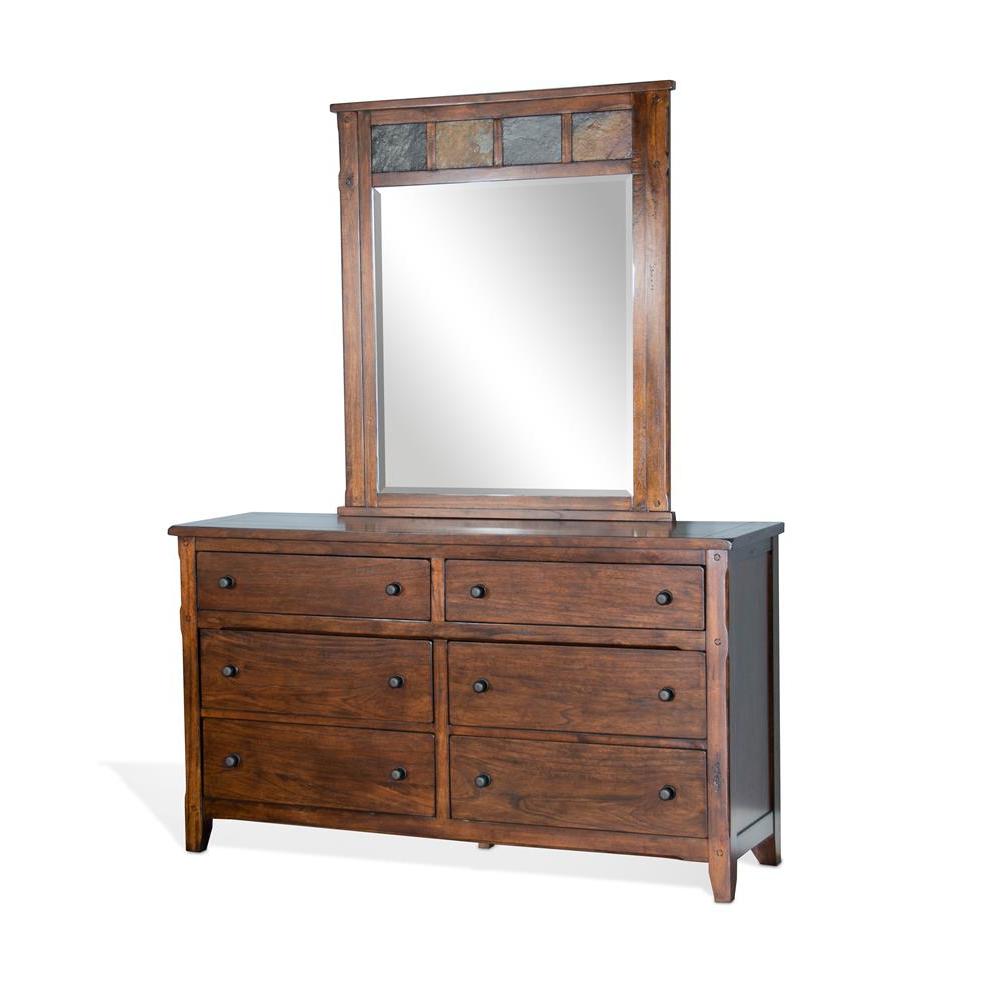 Sunny Designs Santa Fe Petite Dresser In Dark Chocolate Beyond