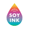 Risograph printing uses Soy Ink!
