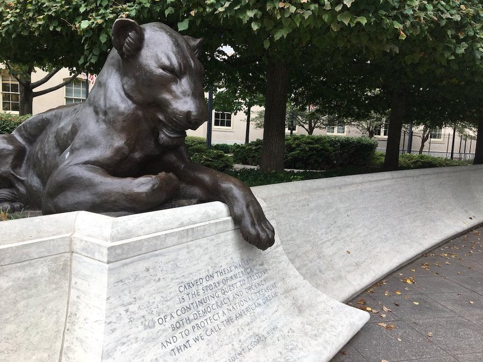 National Law Enforcement Officers Memorial lioness