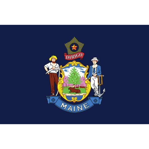 Maine State Flag