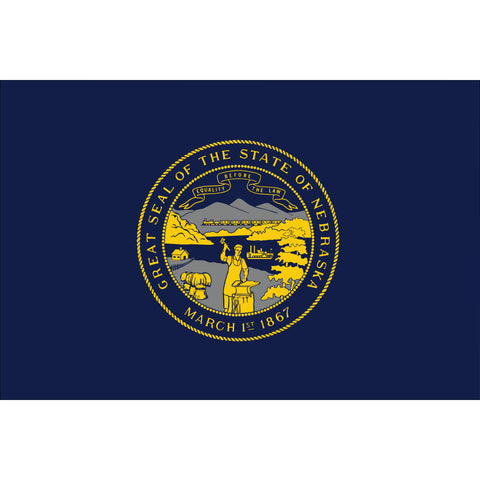 Nebraska State Flag