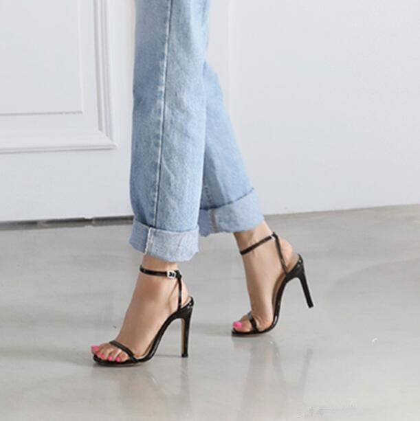 one strap heels cheap online