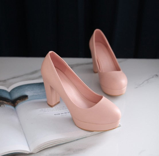 pink small heels