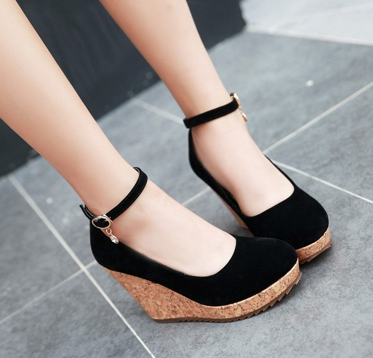 Women's Wedge Pump Shoes For Small Feet 