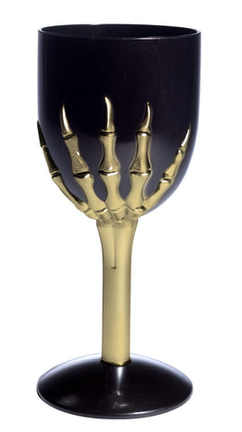 Black Gothic Wine Glass