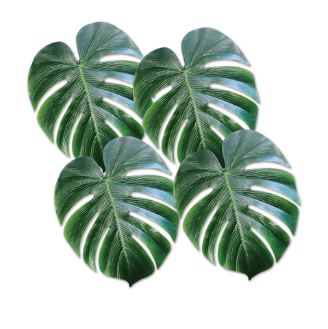 Tropical Palm Leaves 4 Pack