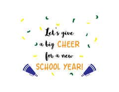 Cheer for New School Year