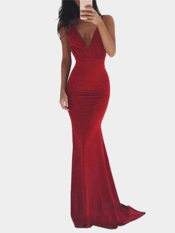 robe rouge sexi
