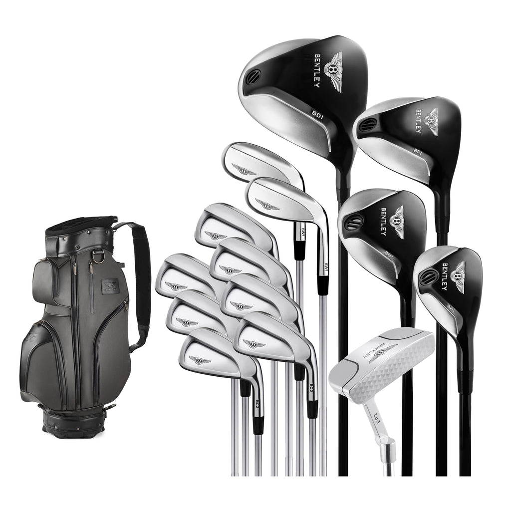 Voel me slecht Vulkaan Extreme armoede Mens Graphite Golf Set with Cart Bag – The Bentley Collection