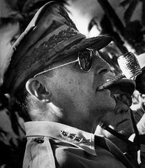 Douglas MaCarthur wearing Commander style glasses