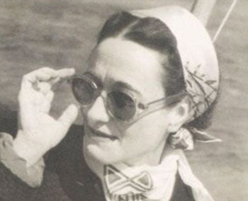 Wallis Simpson Wearing Sunglasses