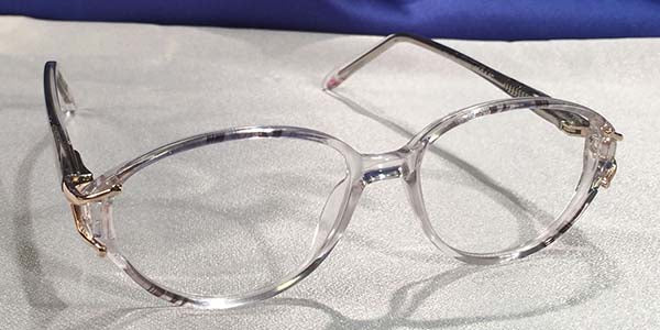 The Duchess Clear Crystal Eye Frames