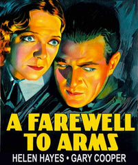 A Farewell to Arms movie poster with Helen Hayes and Gary Cooper