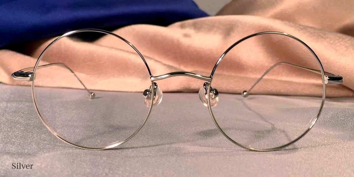 Signature Metal Round Eyeglasses In Gold Silver Or Black Focusers 