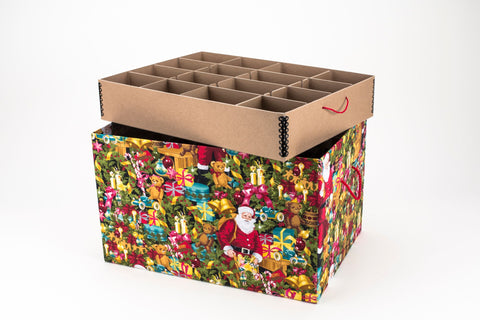 Ultimate Christmas St. Nicholas Ornament Storage box