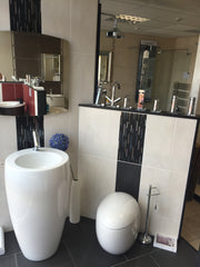 Bathroom Wash Basin With Mirrors Cabinet