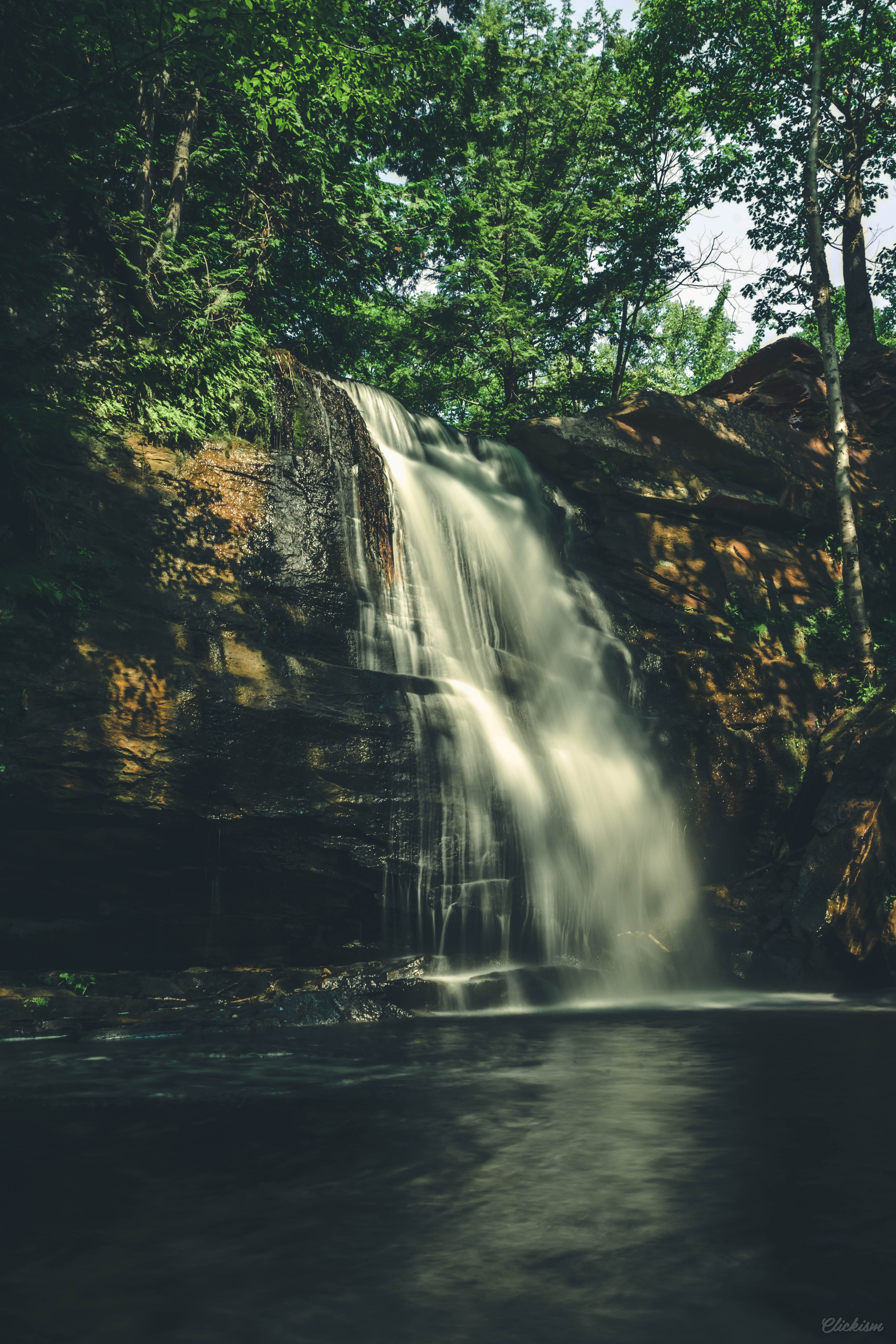 hungarian falls, hubbell, Michigan waterfall, waterfalls, upper peninsula, up