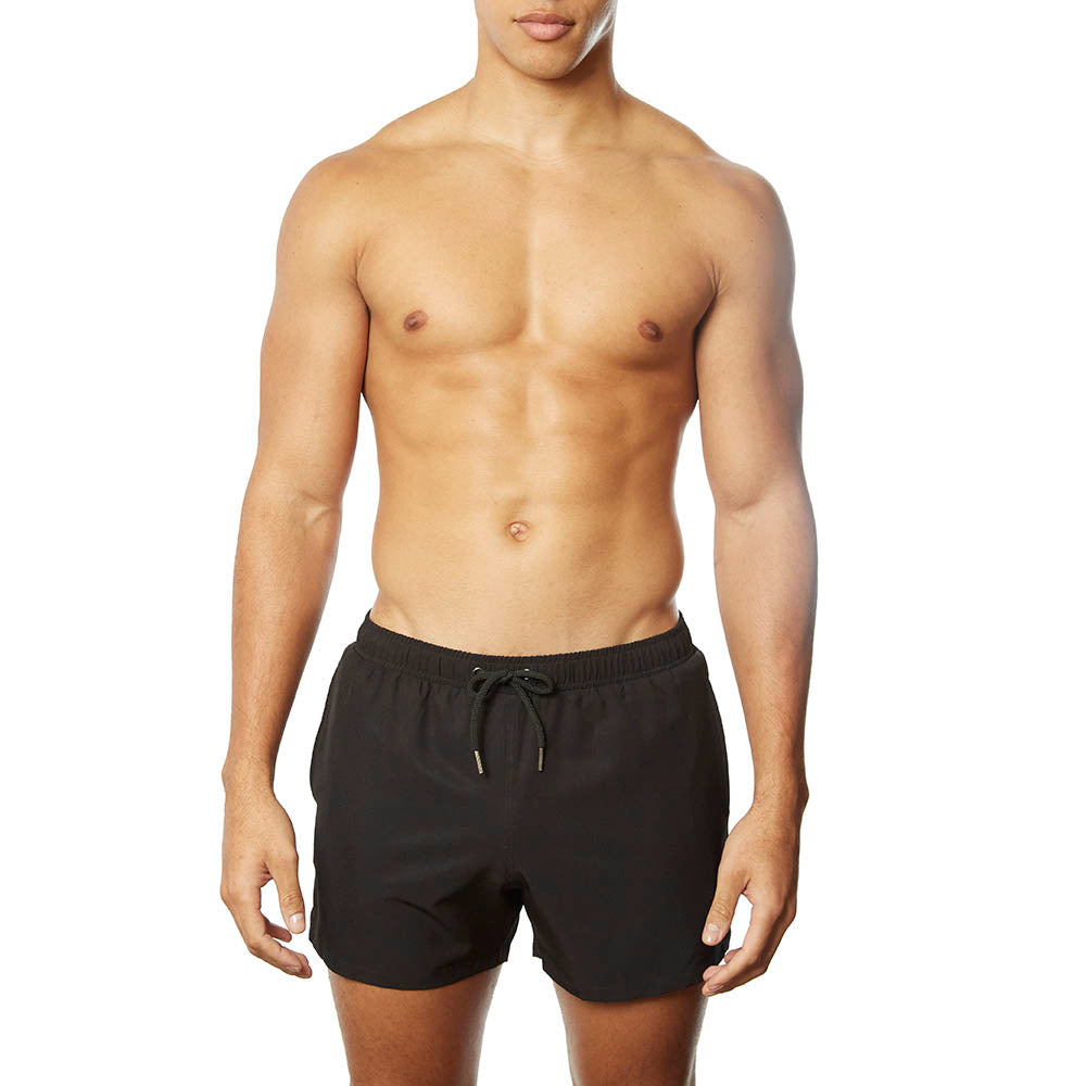 Op het randje Frank Worthley klem Black swim shorts for men | Underwear & Beachwear | YUASA – YUASA Menswear