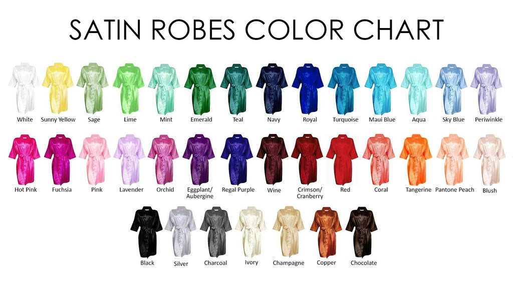 Robe Color Chart