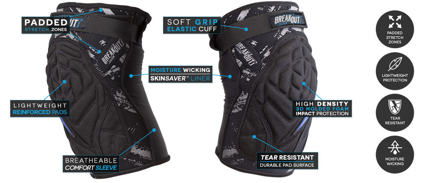 Breakout Knee Pad - Feature Call-Out