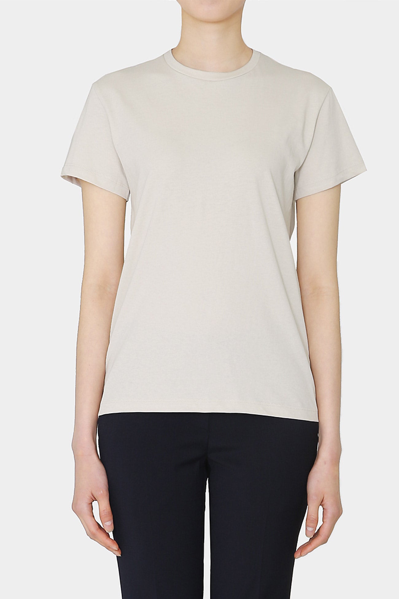 BEIGE VIN COTTON T-SHIRT