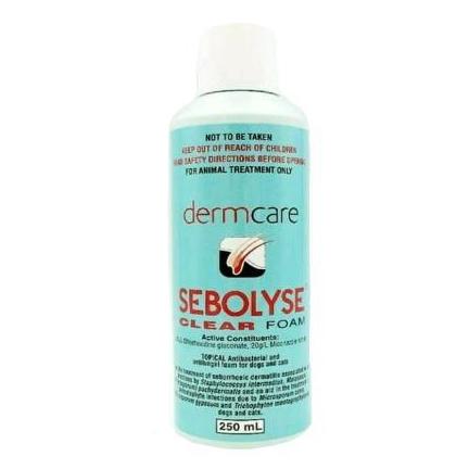 Dermcare Sebolyse Clear Foam - Vet Central