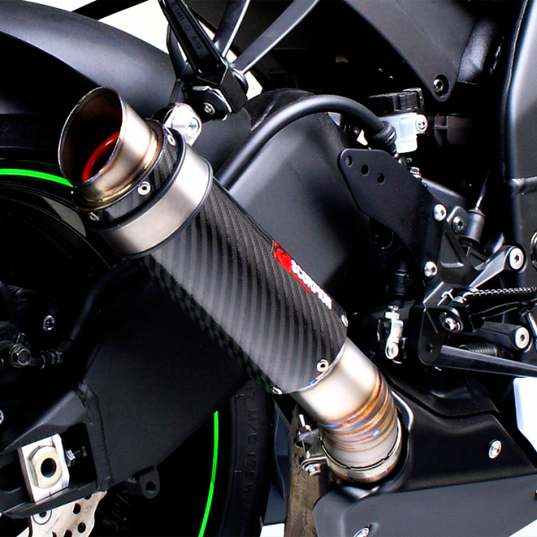 Scorpion RP-1 GP SlipOn Exhaust System 2008-2010 Kawasaki Ninja ZX